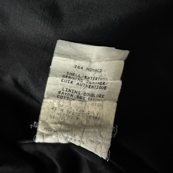 90s London Fog Boxy Leather Jacket - Picture 3 of 8